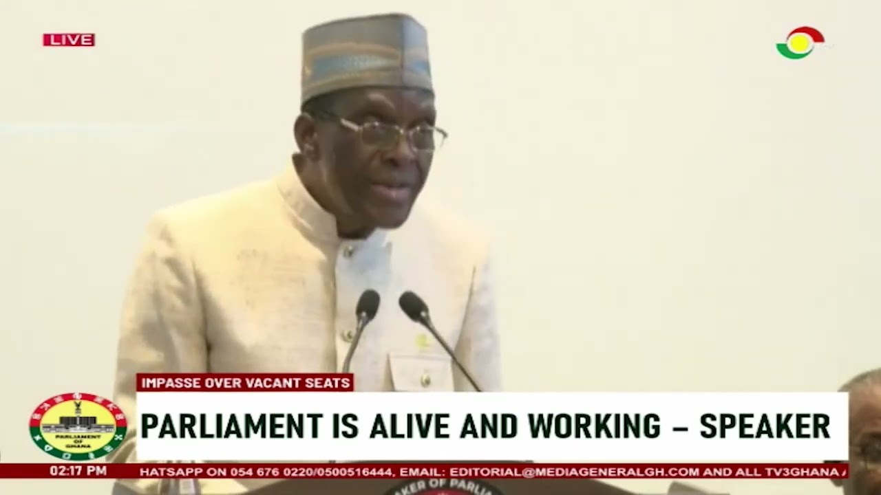 There is no constitutional crisis in Ghana, don't be deceived – Alban Bagbin replies Chief Justice