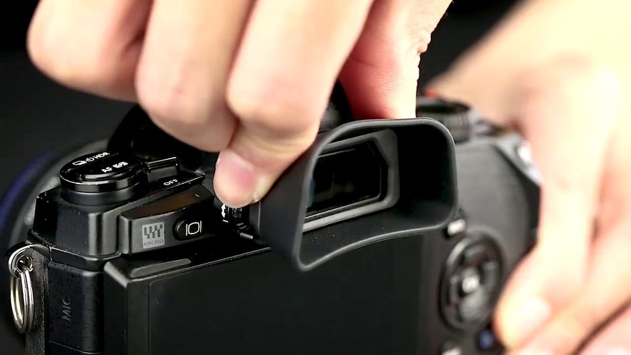 KIWIFOTOS KE-EP13 Long Camera Eyecup replaces Olympus EP-13, EP-12