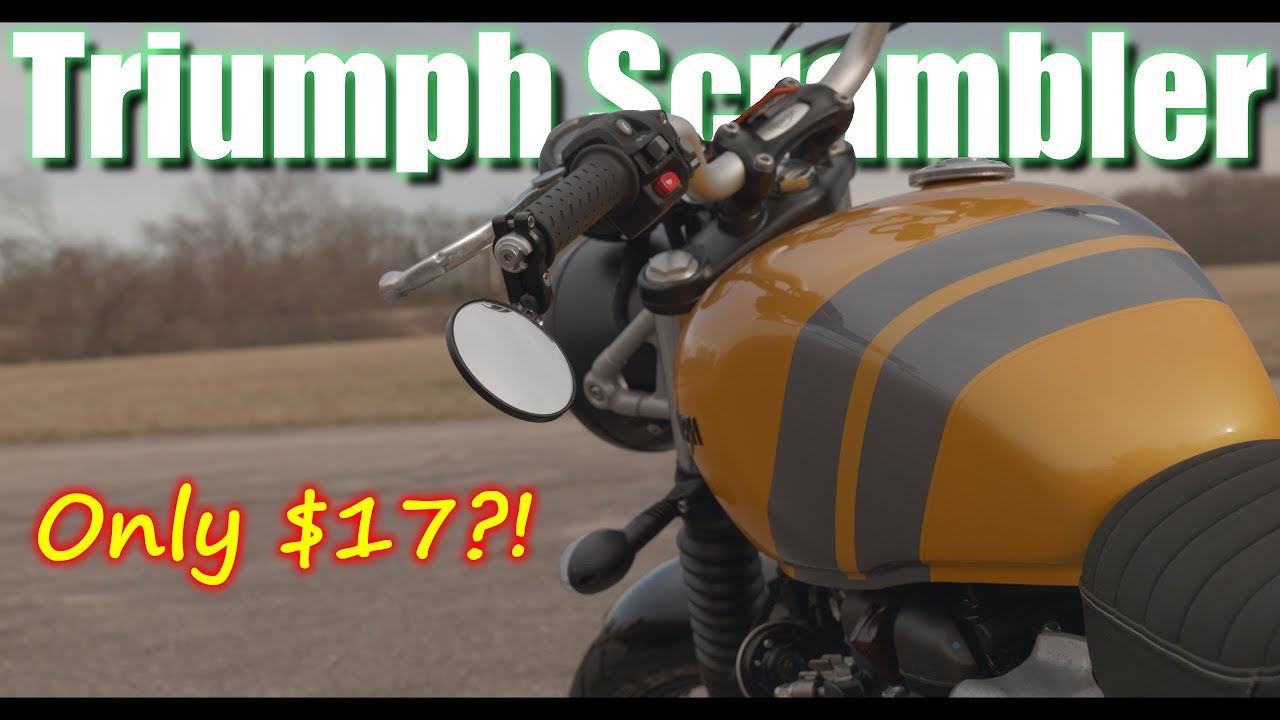 Budget Bar End Mirrors for Your Motorcycle – Are They Worth It?
