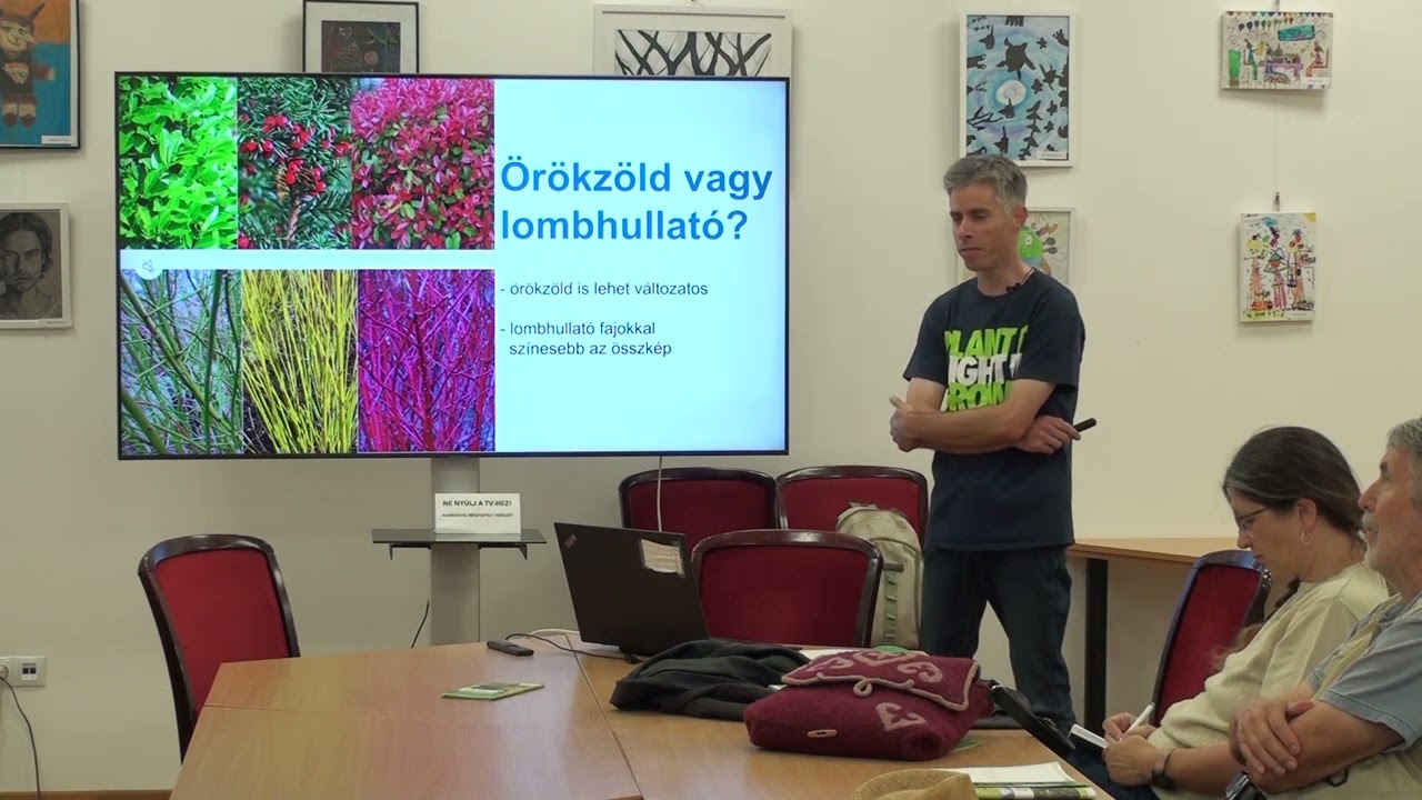 Hacsi Tamás  - Kerttervezés a biodiverzitás jegyében