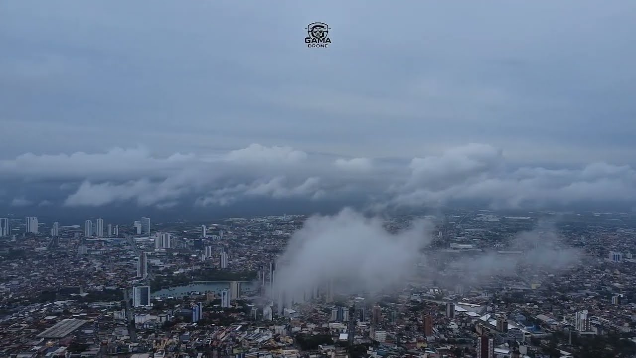 Voo sobre as nuvens de Campina Grande-PB 
