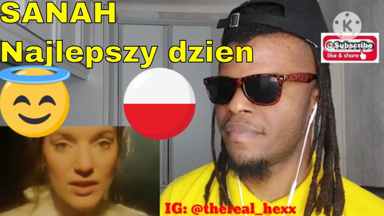AFRICAN'S FIRST TIME REACTION TO sanah - najlepszy dzień w moim życiu (SunShades Reactions)
