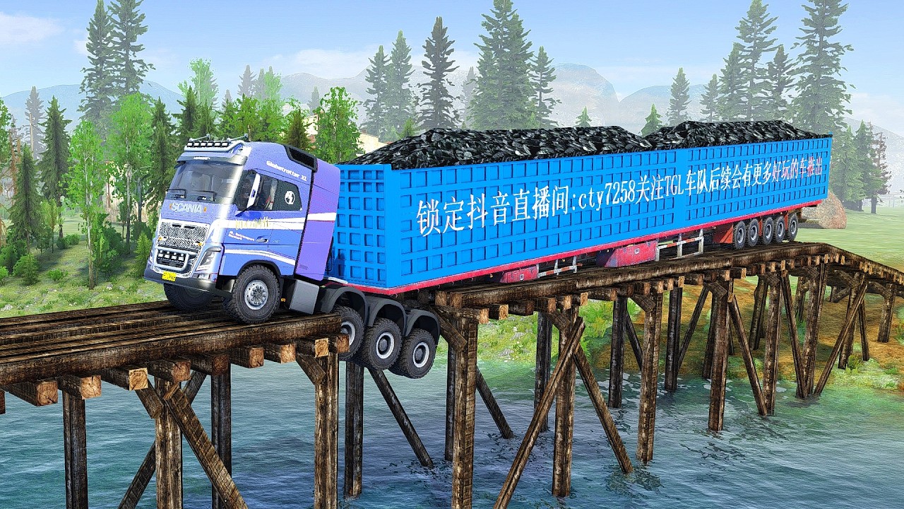 Amazing Heavy Mining Truck FACES OFF Against Treacherous Bridge Collapse