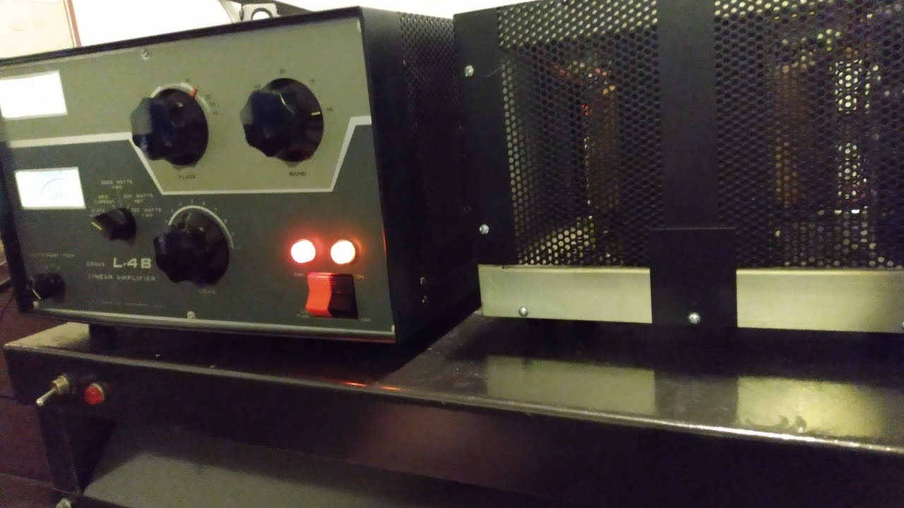 Immaculate Drake L-4B, Dual 3-500z Amplifier, Refurbished like new