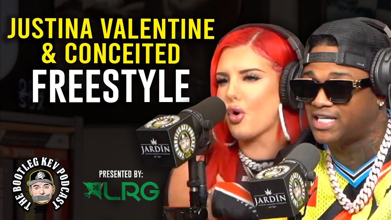 Justina Valentine & Conceited Freestyle Over 'Quiet Storm' Beat on The Bootleg Kev Podcast