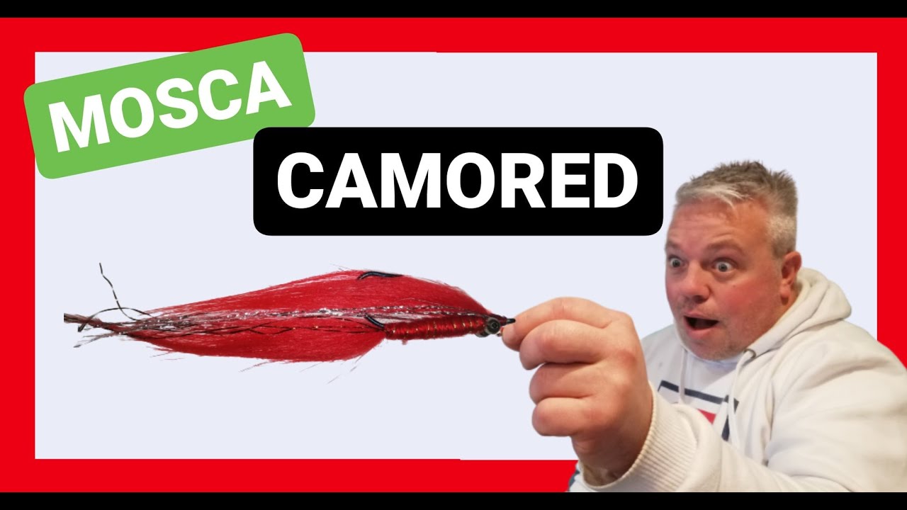 como ATAR una MoScA CAMORED + 🔴🎣MOSCA para el MAR🎣🔴[variada y lenguados]
