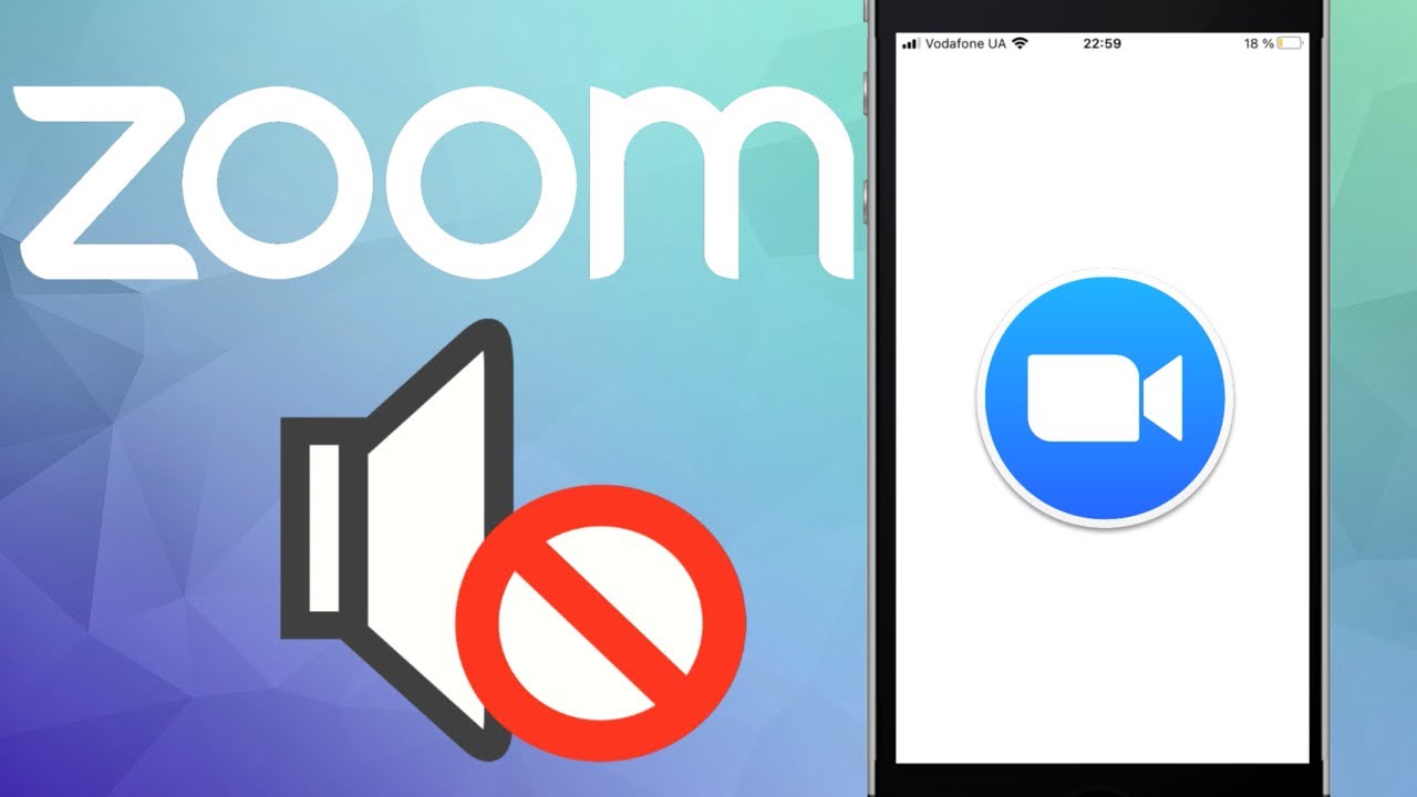 Как включить звук в Zoom на телефоне
