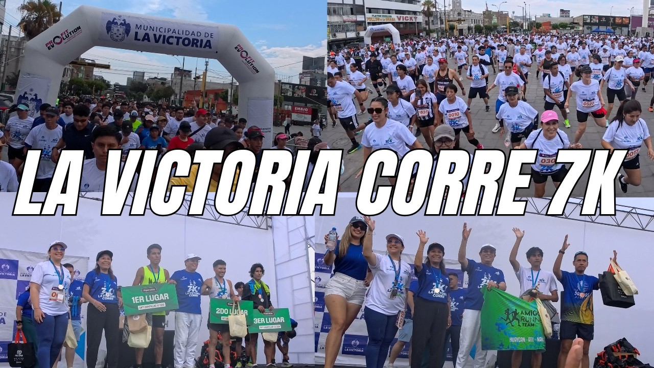 La Victoria Corre 7K 2026 | Así se vivió la carrera en La Victoria 🏃‍♂️