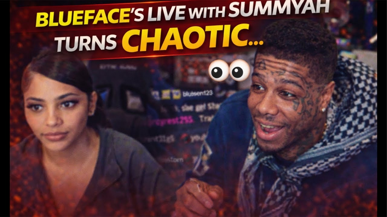 Blueface Goes LIVE With Summyah… This Stream Got WILD FAST 😳
