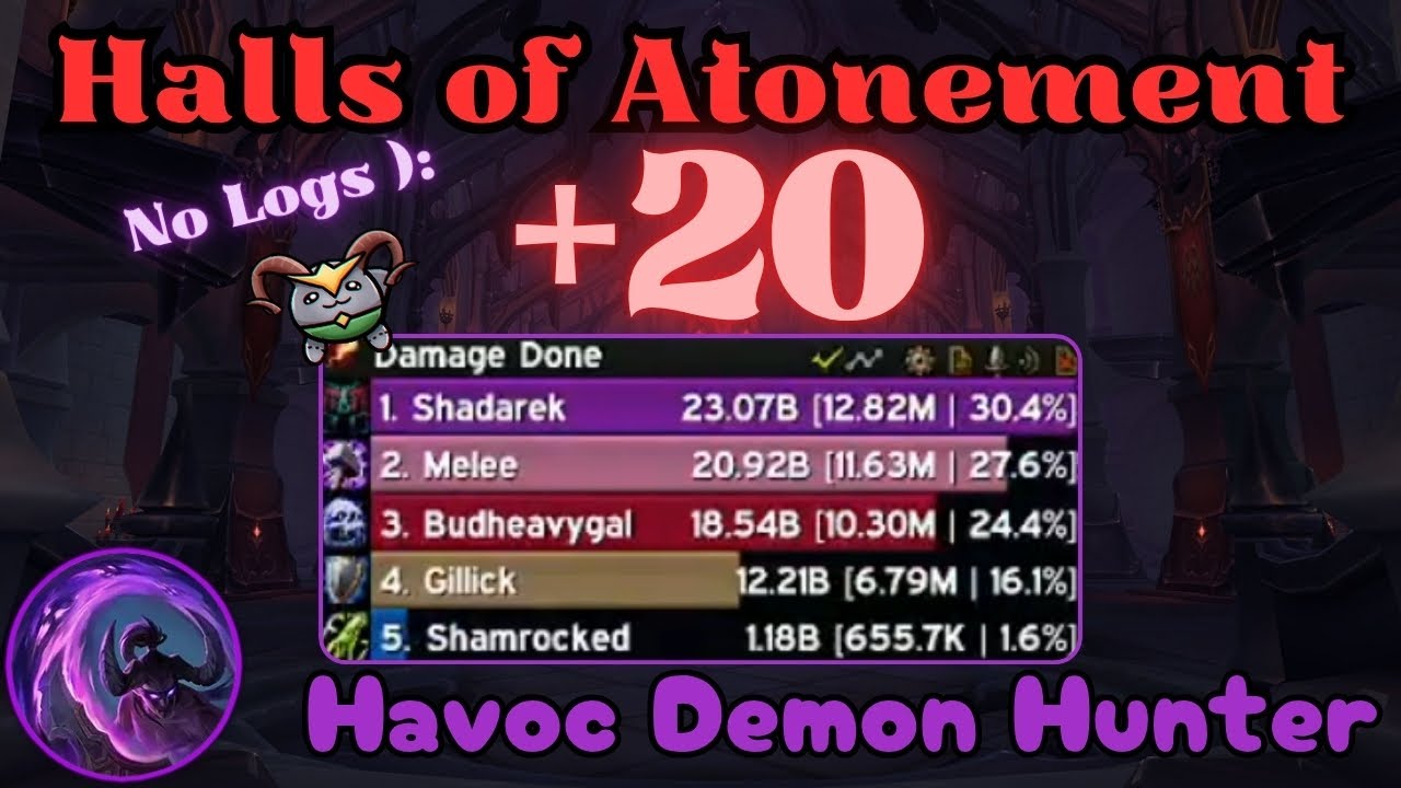+20 Halls of Atonement | Aldrachi Havoc DH | TWW Season 3