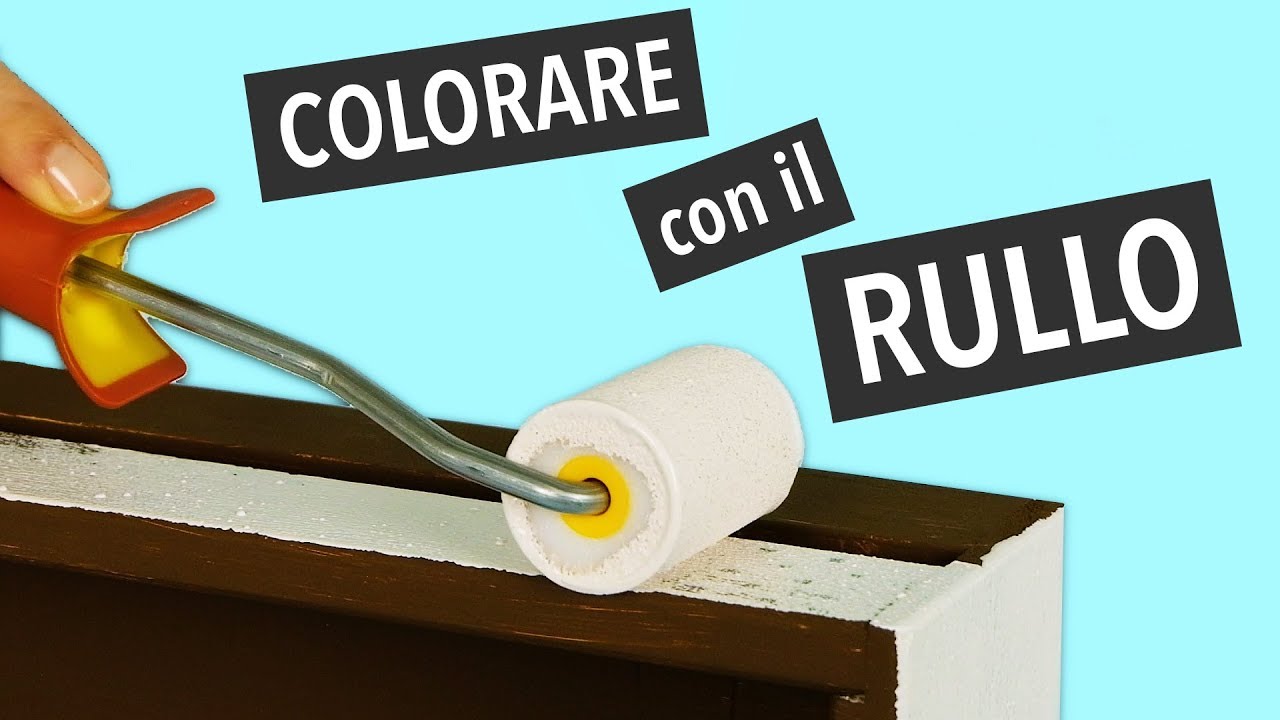 Verniciare con il rullo - Chalk Paint senza segni