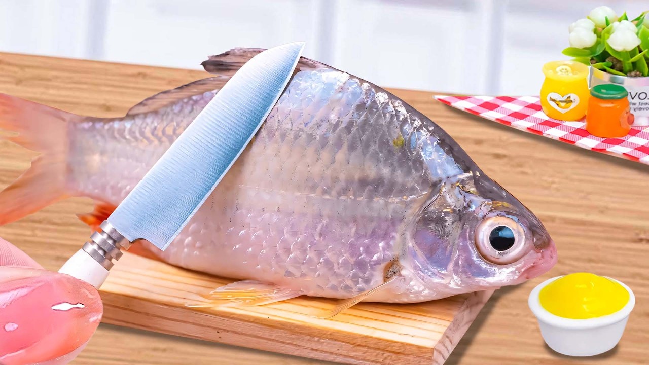 Top Seafood 🐟 Ikan Panggang Saus Mangga Asam Manis Segar Nikmat🔥Tiny Tasty Kitchen