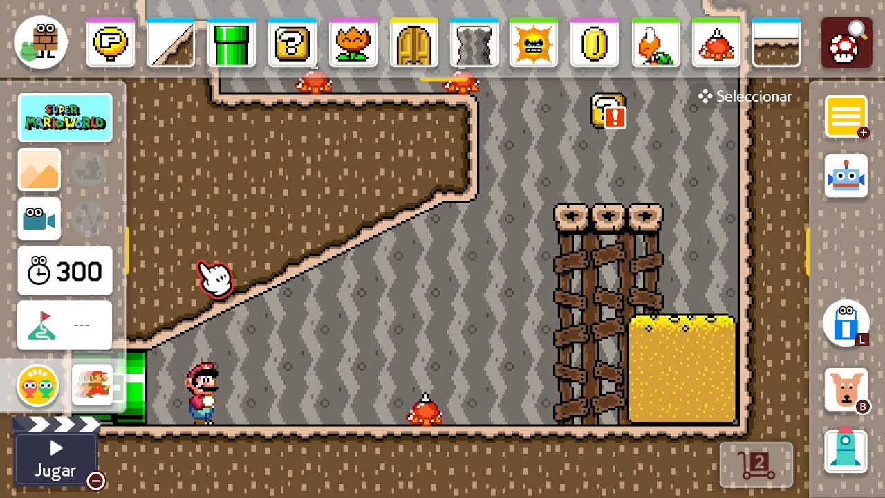 SUPER MARIO MAKER 2 / Editor de niveles de Nintendo Switch | La gran mina de Wario