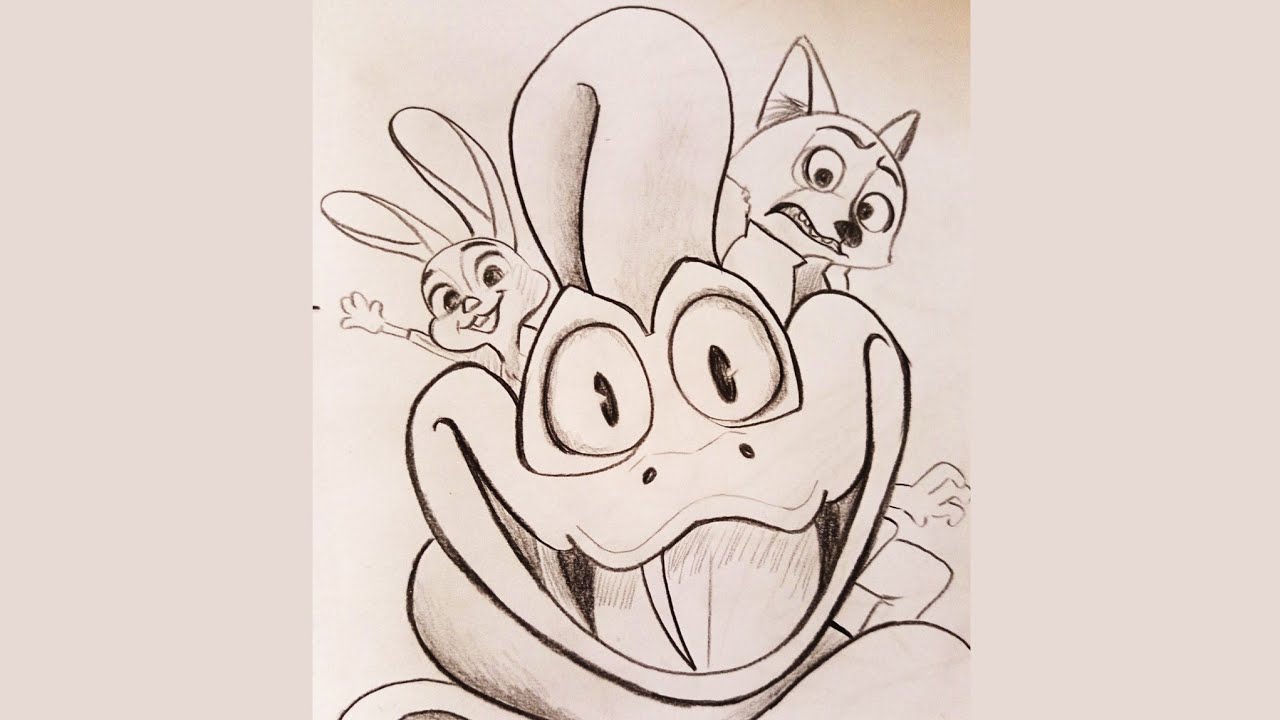 Zootopia Animation||sketck Zootopia 
