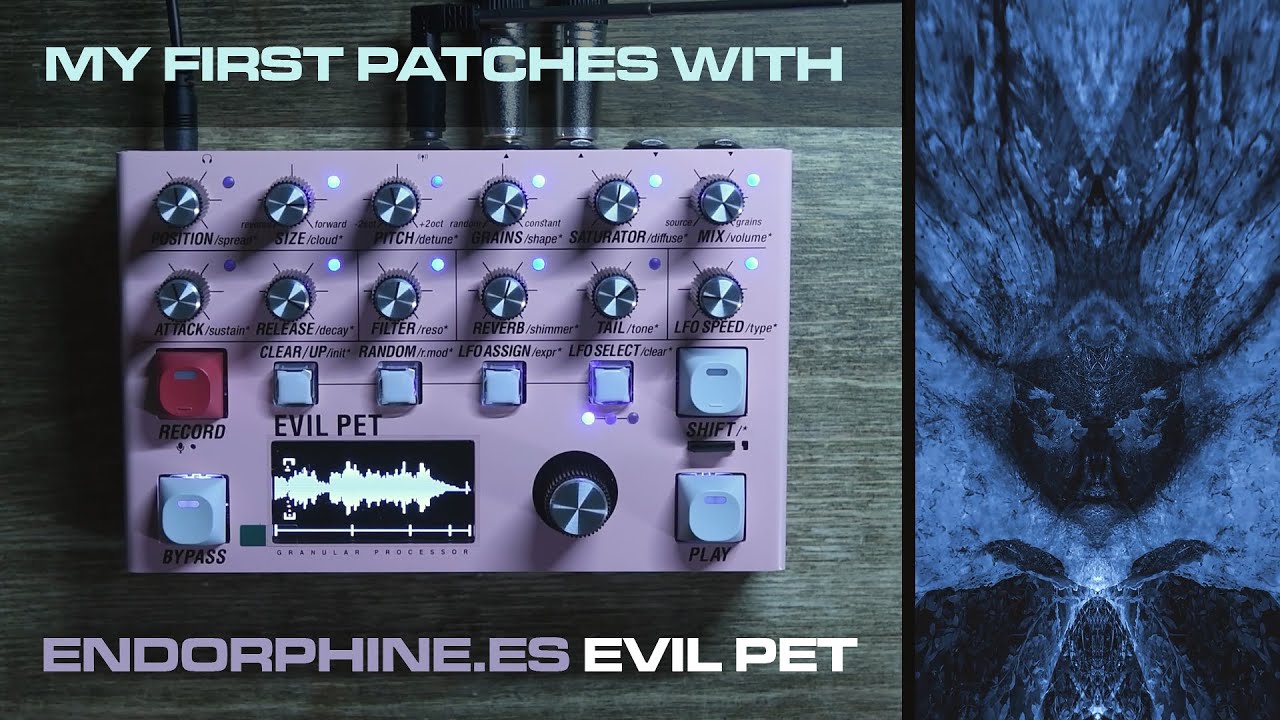 Endorphin.es Evil Pet - my first patches
