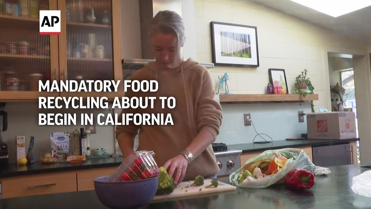 Food waste to be recycled in California's new mandatory program