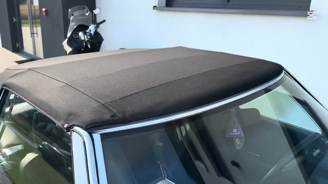 Mercedes R129 nowy dach new soft top wymiana wizyta w TapWid