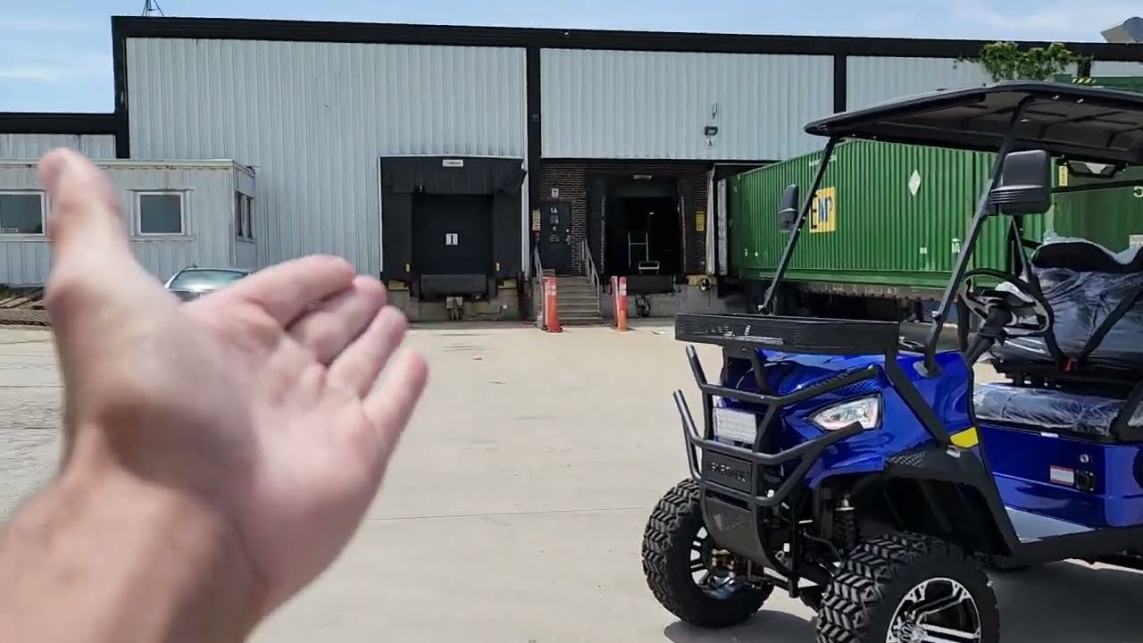 Renegade 48v Electric Golf Cart From SaferWholesale With Many Available Options