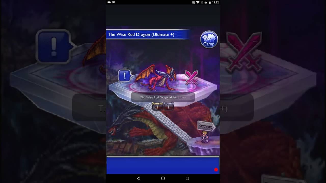 [FFRK] CM: A Special Place, The Wise Red Dragon (Ultimate+)