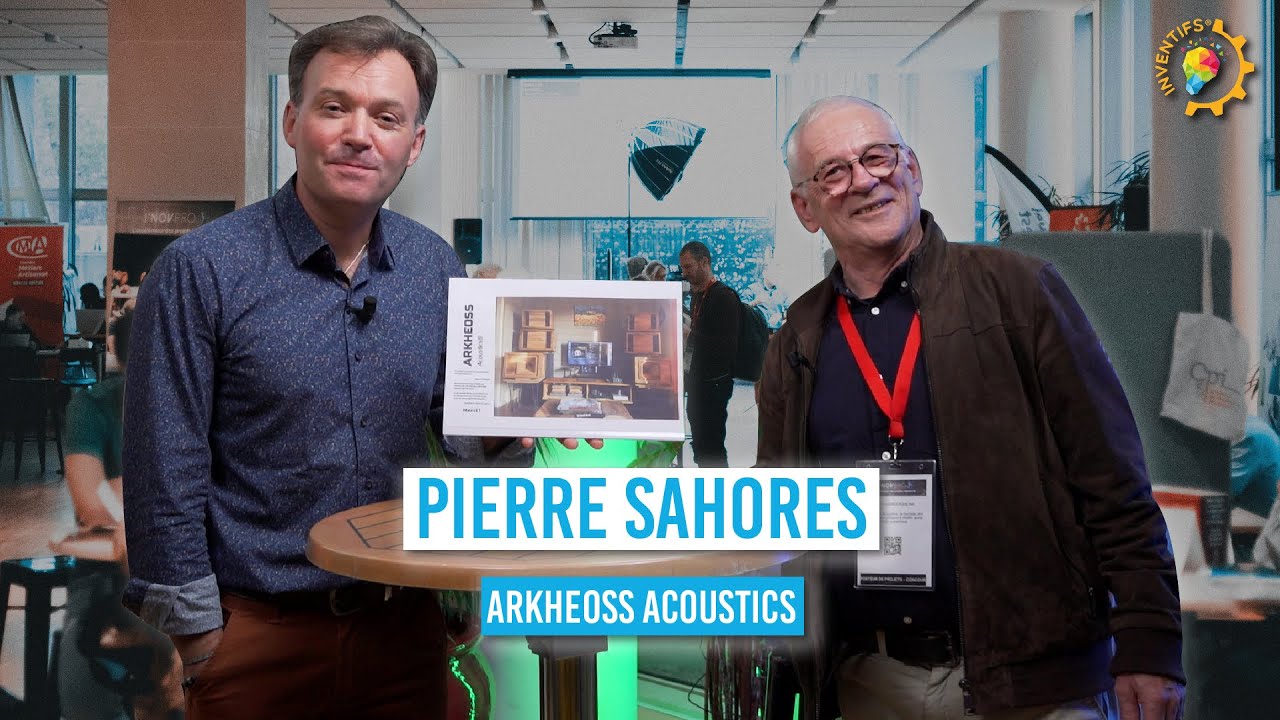 Arkheoss Acoustics, enceintes acoustiques à double guide d'onde symétrique - LES INVENTIFS 2024 #8