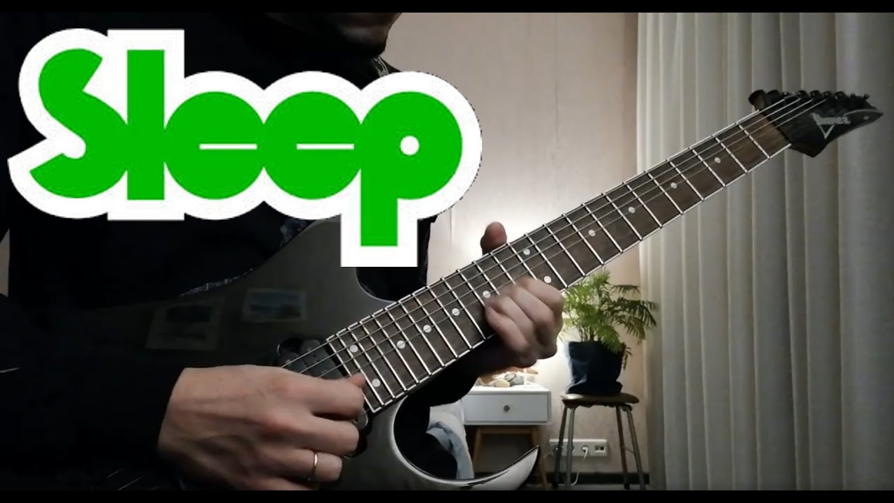 Sleep - Dragonaut (guitar cover w/ solo)