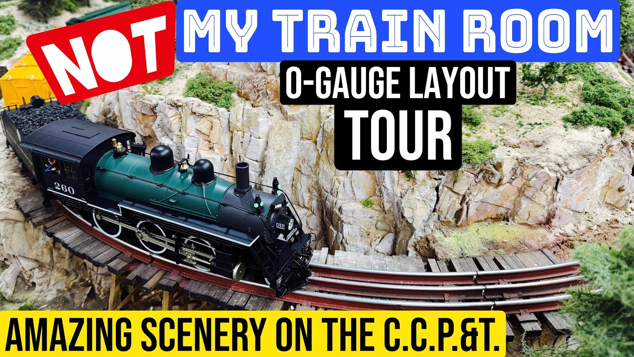 Это не моя комната с железнодорожными моделями! Посещение макета железной дороги Cripple Creek Pu...