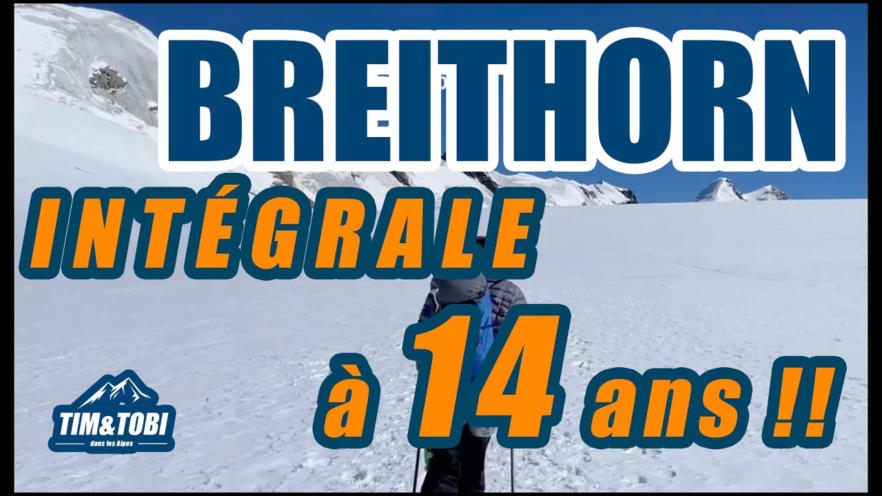 Breithorn Traversée intégrale (5 sommets de 4000m) à 14 ans