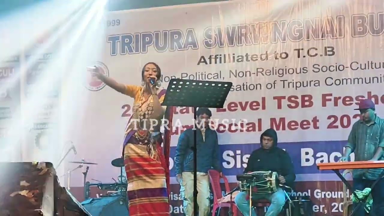KUWAI KHILI SONG !! SINGER ISHITA TRIPURA TSB FRESHERS PROGRAM KOKBROK SONG @TIPRA_MUSIC 