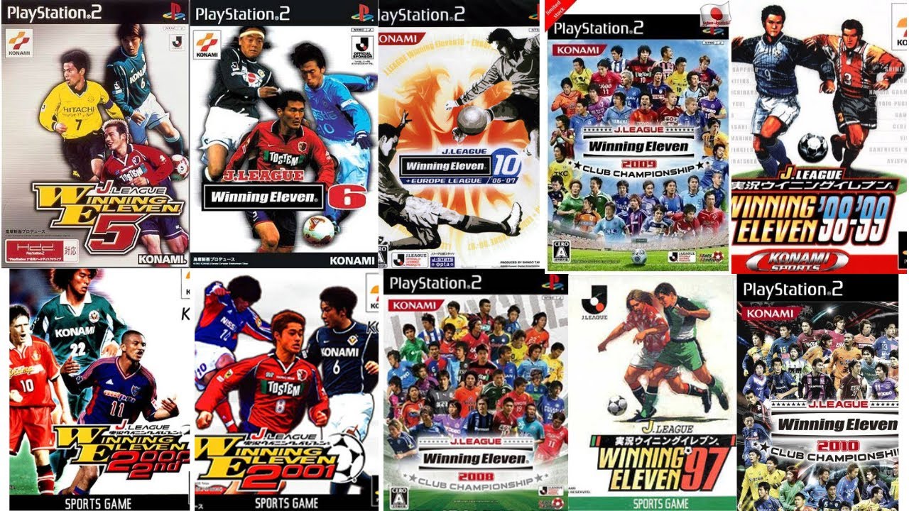 Winning Eleven J League Compilation on PS1 -  PS2
