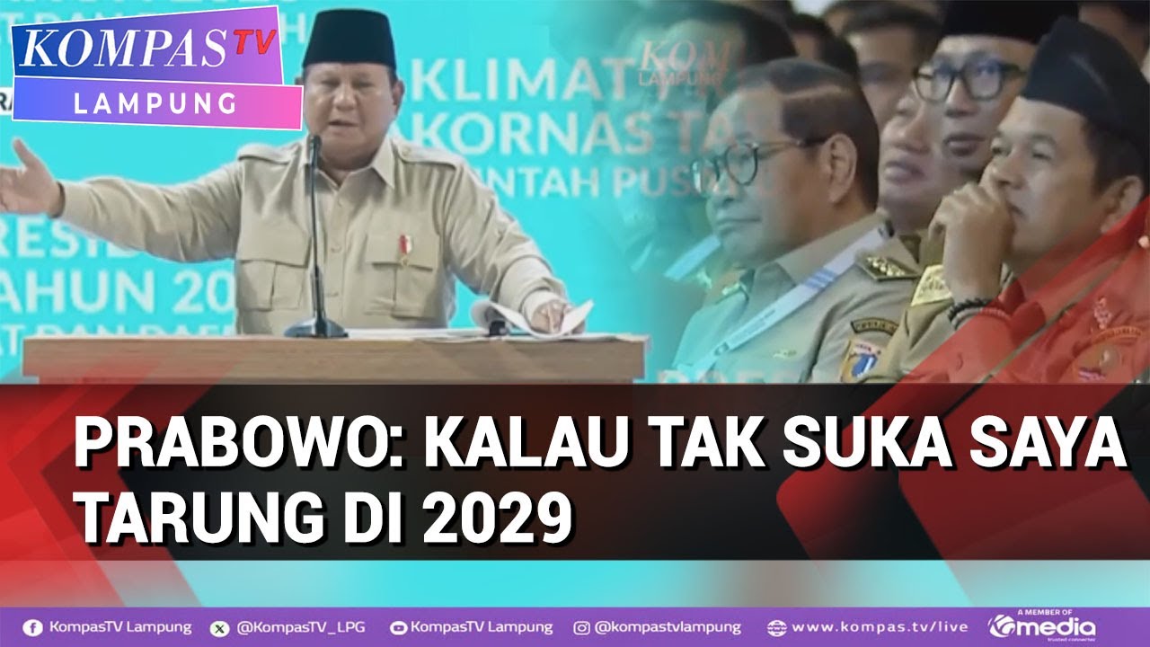 Momen Pidato Presiden Prabowo di Rakornas,Prabowo 