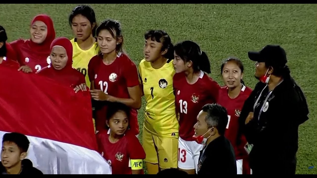 LOLOS..2nd MATCH .. FT : INDONESIA 1 : 0 SINGAPORE, AFC Women Asian Cup 2022