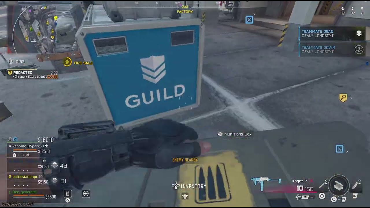 Call of Duty - Almost 0 kill win (First gas win)