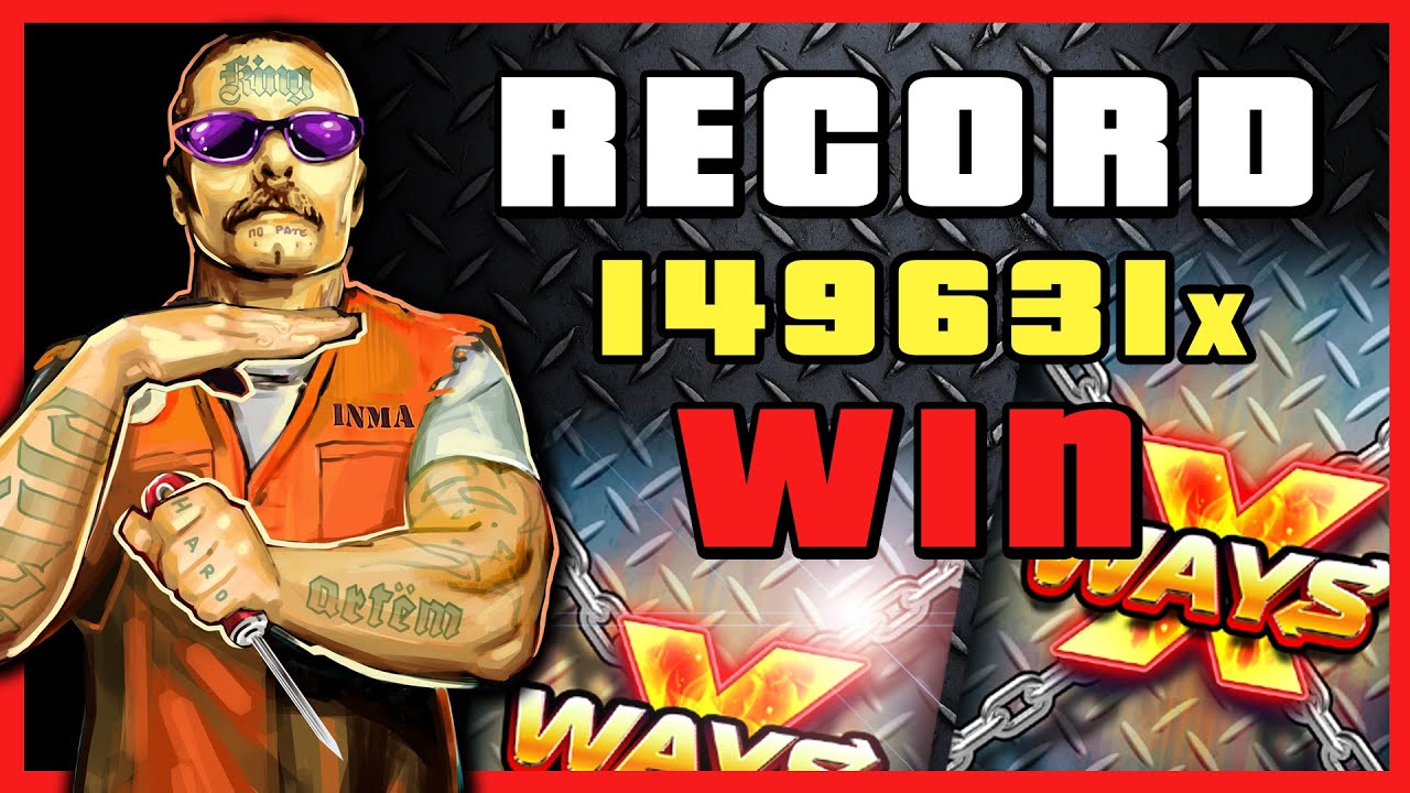 SAN QUENTIN xWAYS SLOT 💎 149631x BASE BET WIN!!