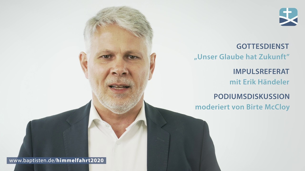 Online-Angebot zu Himmelfahrt: Christoph Stiba l&auml;dt ein!