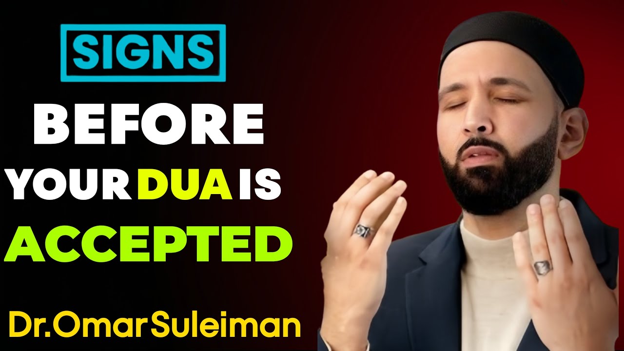 Signs Before Your Dua is Accepted | Omar Suleiman|Yaqeen Institute