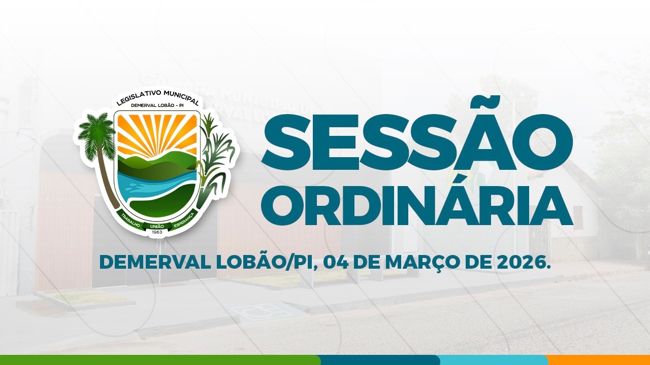 3ª Sessão Ordinária