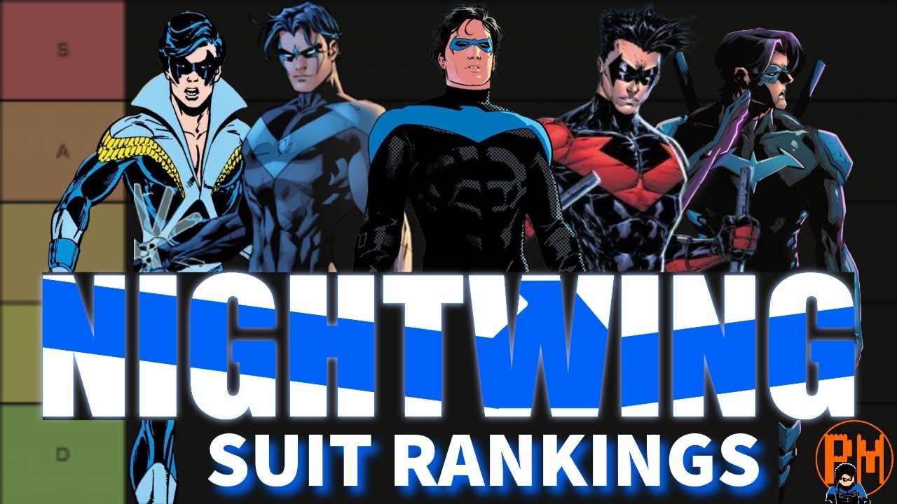 Every Nightwing Suit RANKED - The Ultimate Tier List
