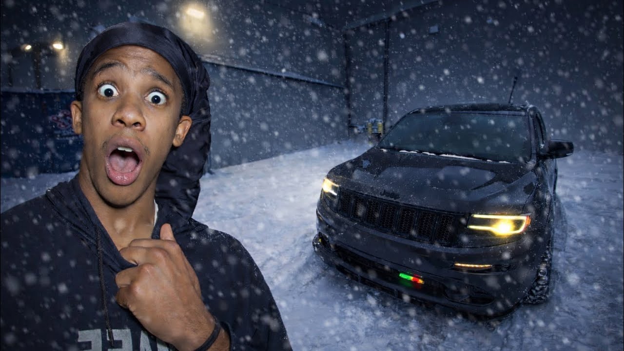 I Drove My INSANE SRT Jeep in Only TRACK MODE! (Winter test)