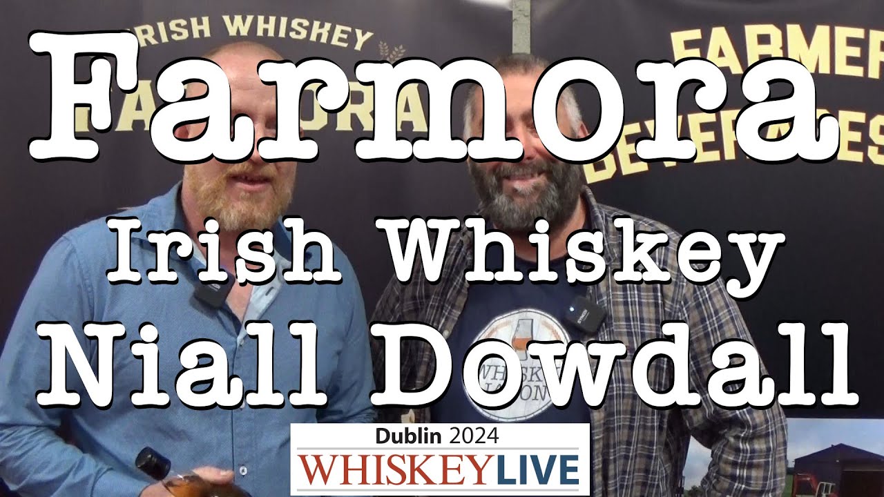 Interview auf ENGLISH mit Niall Dowdall von Farmora Irish Whiskey auf der Whiskey Live Dublin 2024