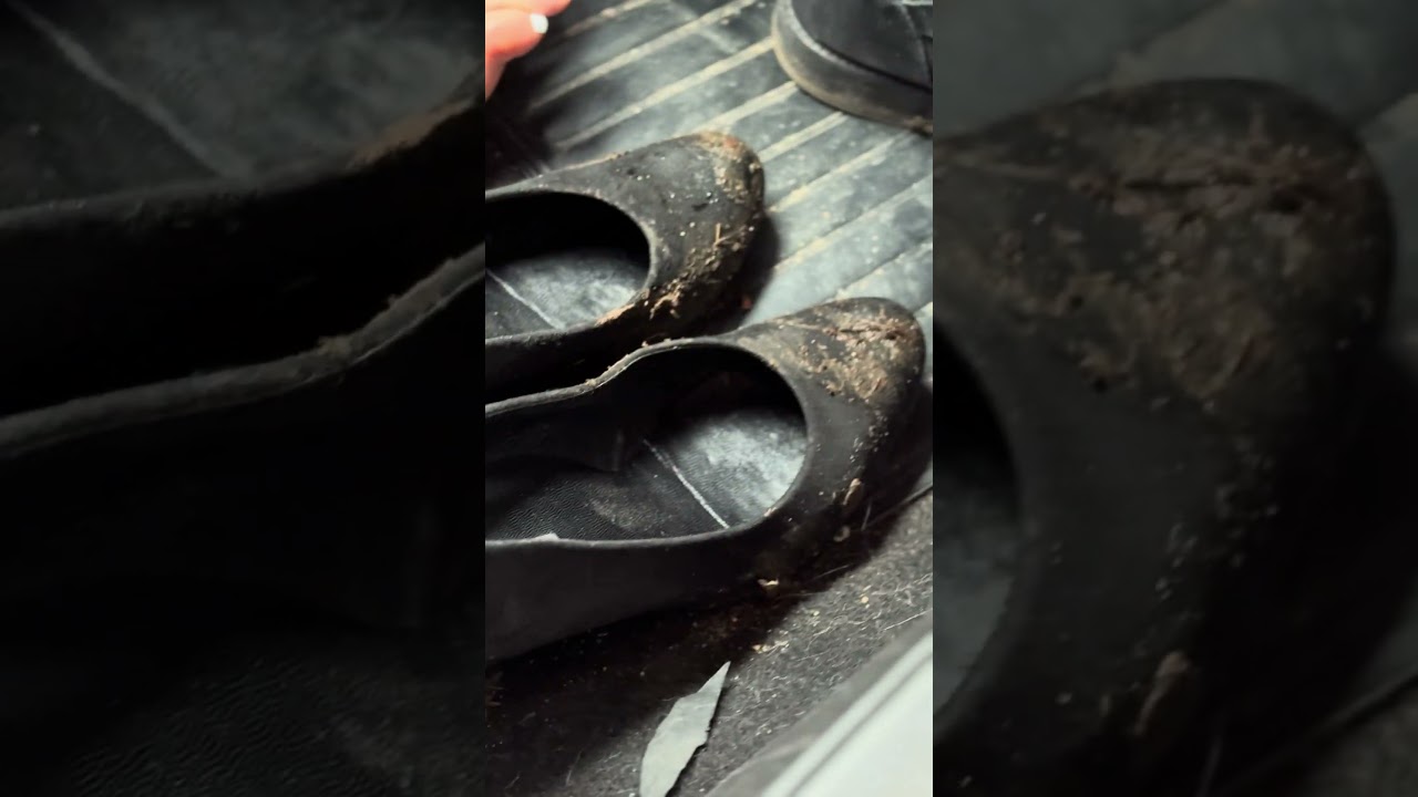 HIGH HEELS || Crushed Dirt & Muddy Footwear Transformation