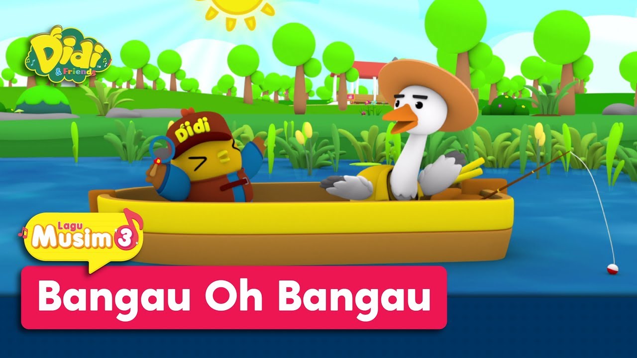 Didi & Friends | Lagu Baru Musim 3 | Bangau Oh Bangau
