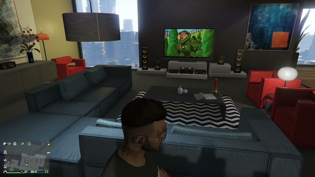 House Tour Tinsel Towers Apt 42 - GTA Online