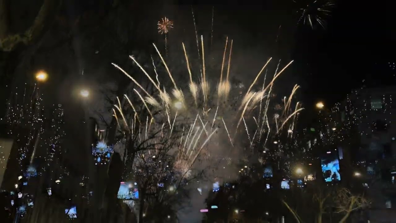 Christmas lights and festive moods in Paris 