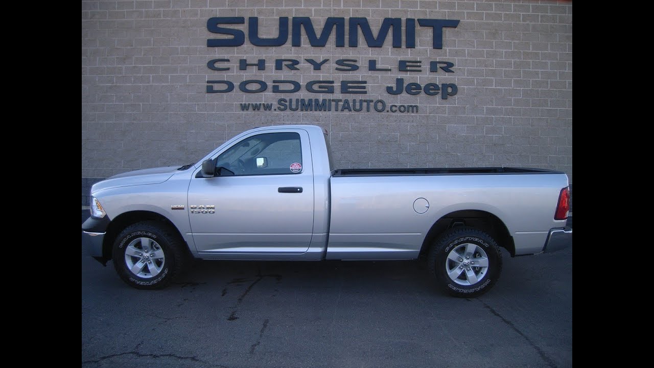 2017 USED RAM 1500 REGULAR CAB LONGBOX TRADEMAN HEMI WALK AROUND REVIEW SOLD! 7T321A SUMMITAUTO.com