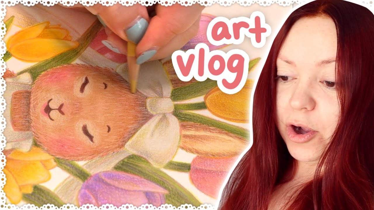 MY BEST WORK??  Spring Market, Hair Dye & Art