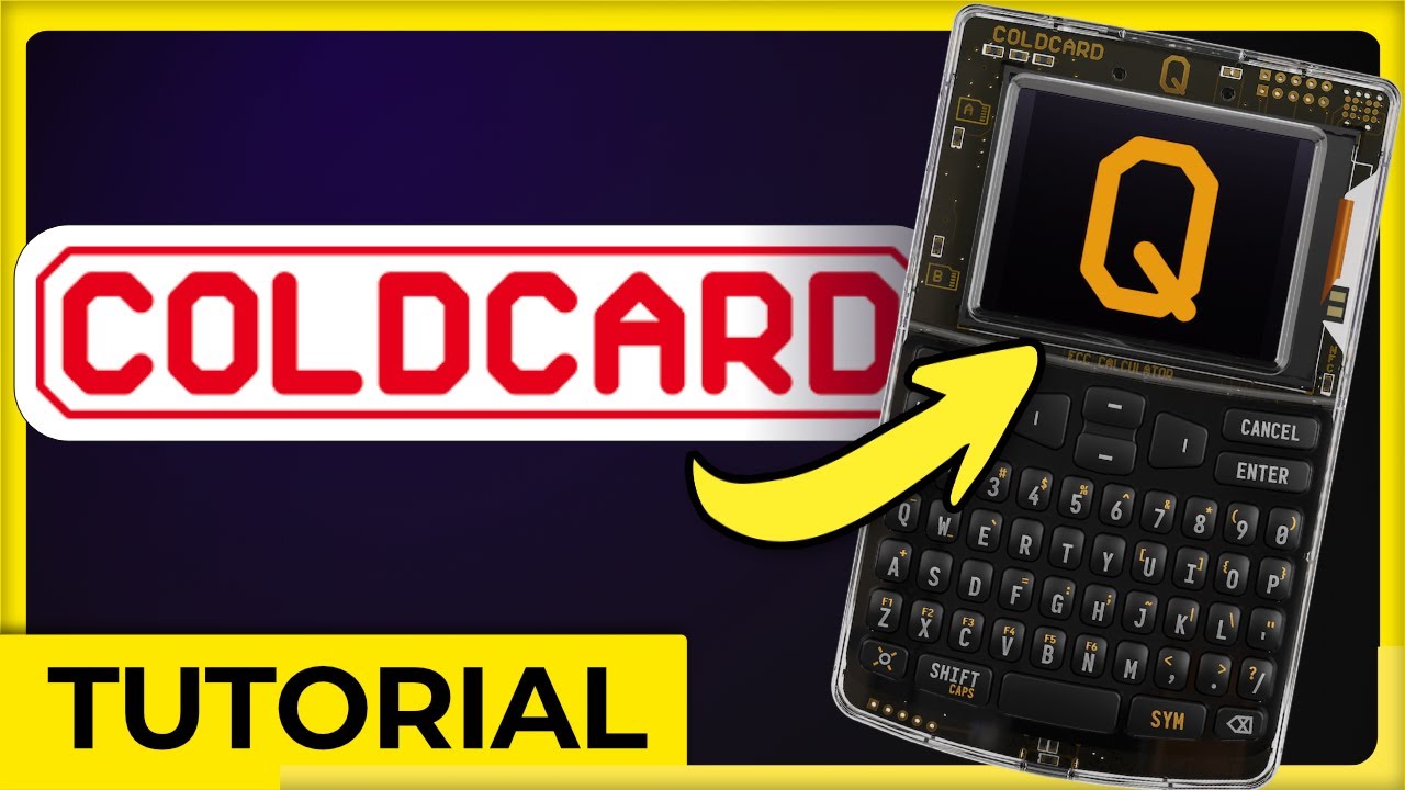 🧰 COLDCARD Q | UNBOXING, CONFIGURACION, QR, CLONADO, ENVIAR | TUTORIAL paso-a-paso y más! (2024)