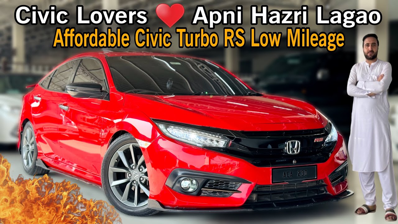Honda Civic RS Turbo 1.5L 2016 | Modified Turbo | Only 85,000 Driven | Fastest Sedan | Carshunt 