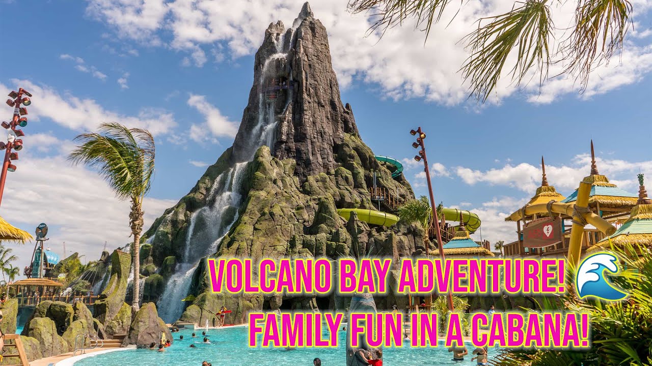 Семейный отдых в Volcano Bay! Экскурсия по беседкам, «ленивые реки» и бассейны с искусственными в...