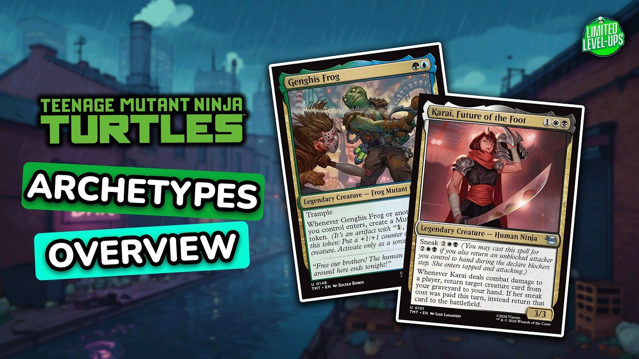 Teenage Mutant Ninja Turtles Limited Guide | Set Overview + Archetypes