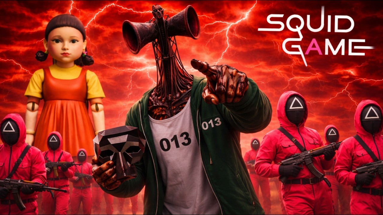 One Mistake Game Over 😈 Squid Game LIVE 🔴 E1